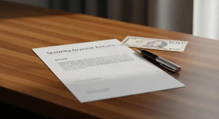 What Is a Security Deposit Return Letter and How Does It Work?